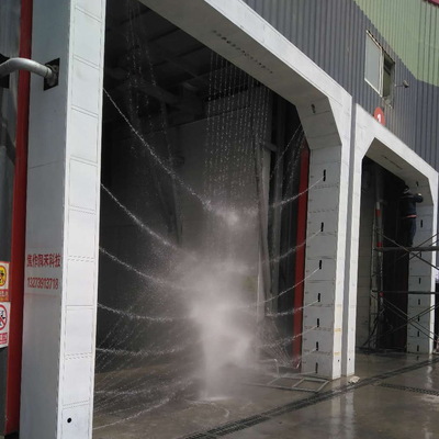 搅拌楼出料口洗车机